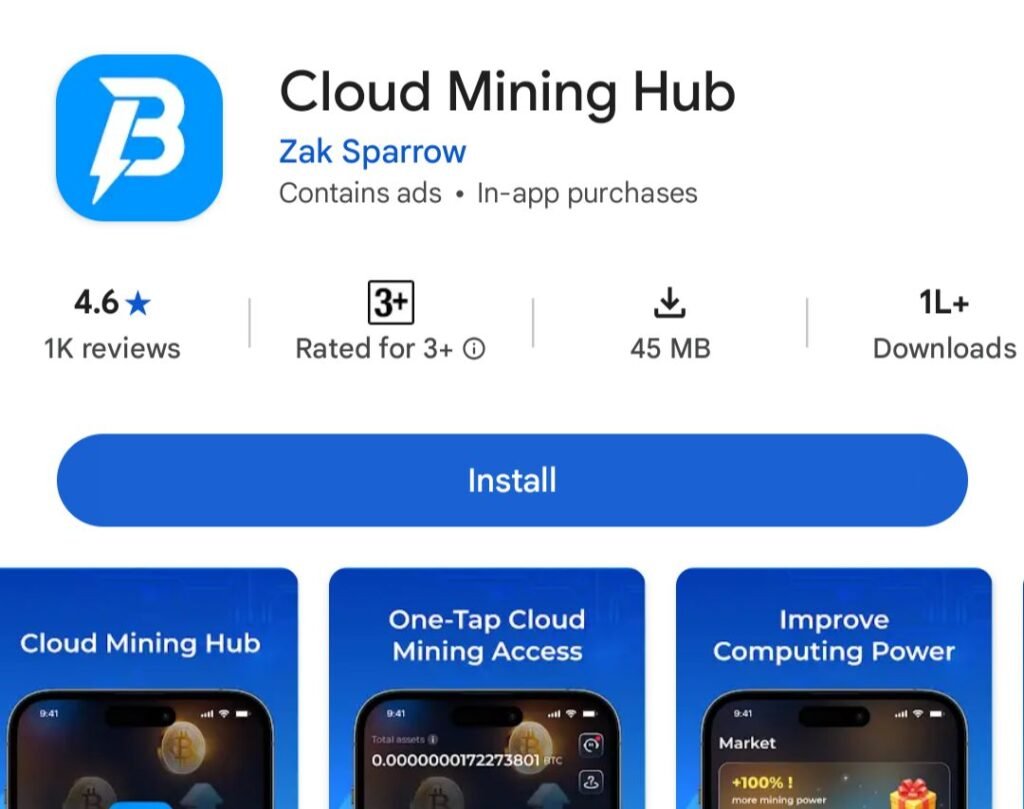 Cloud Mining Hub Real or Fake? Honest Review 2026 2 screenshot 20260930 213113 googleplaystore4682069469706208484